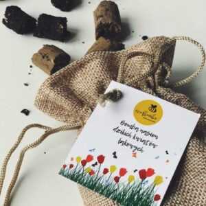 EcoBombs - woreczek z kulami siewnymi.